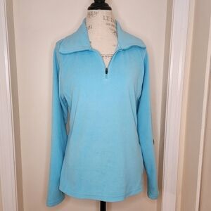 Killtec sporty blue fleece top